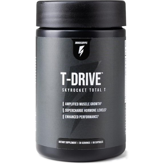 T-Drive Testosterone Booster with KSM-66 Ashwagandha