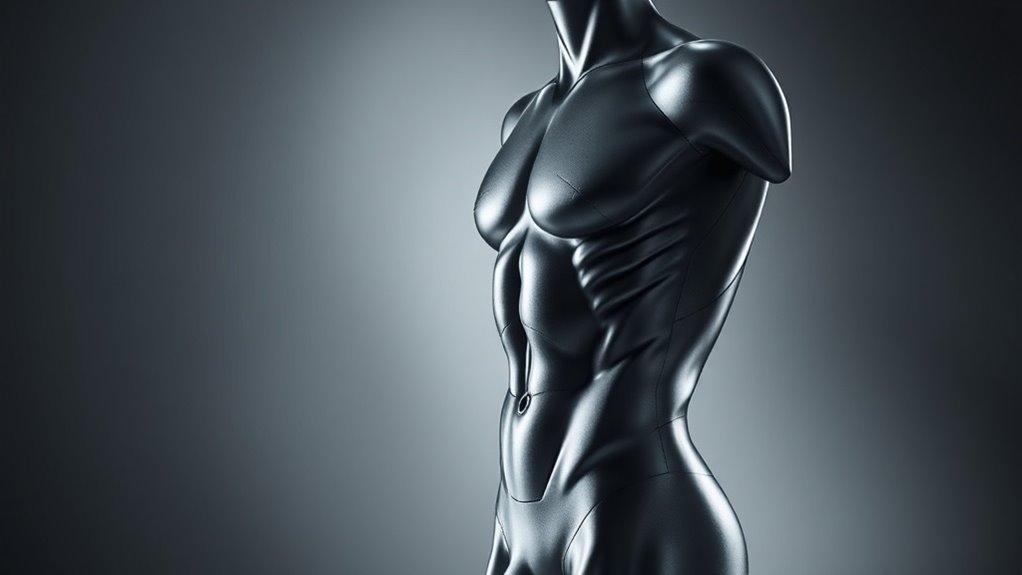 t support geometry aligns body metrics