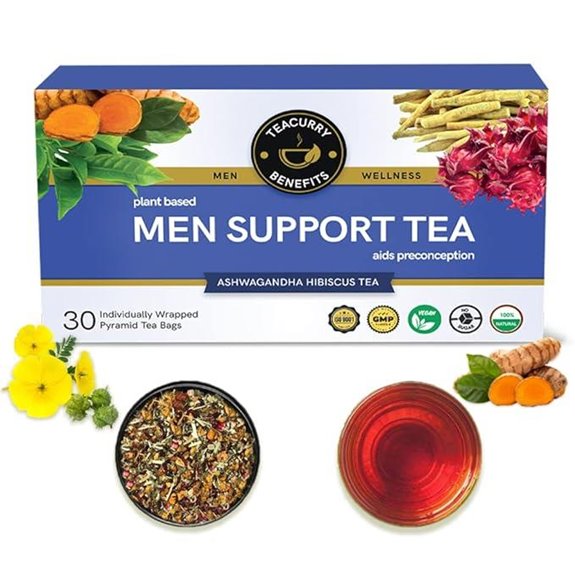 Teacurry Men Fertility Tea for Reproductive Health