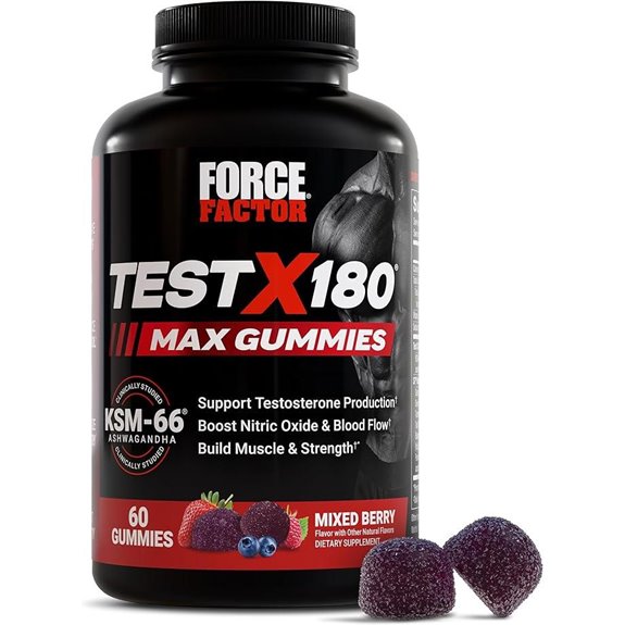 Test X180 Max Gummies &mdash; Testosterone Booster (60)