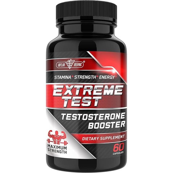 Testosterone Booster for Men &ndash; 60 Capsules Fast Acting