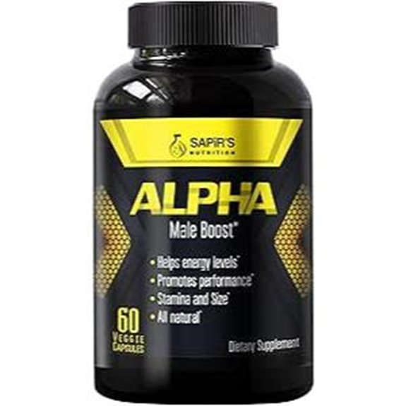Alpha Enlargement Pills for Men – Testosterone Booster Supplement