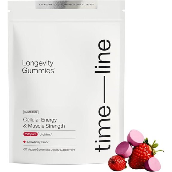 Timeline Mitopure Urolithin A Gummies for Healthy Aging