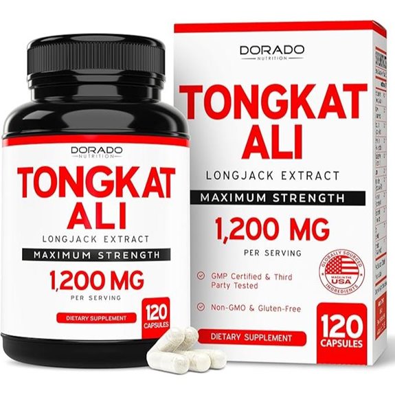 Tongkat Ali Male Health Support 1200mg 120 Caps