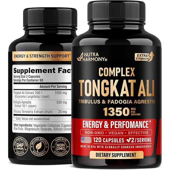 Tongkat Ali 1350mg Complex for Energy & Performance