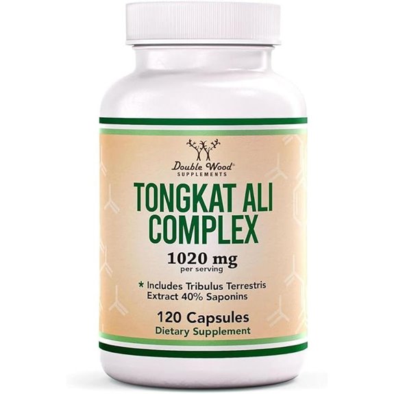 Tongkat Ali 200:1 Extract 1000mg / 120 Caps