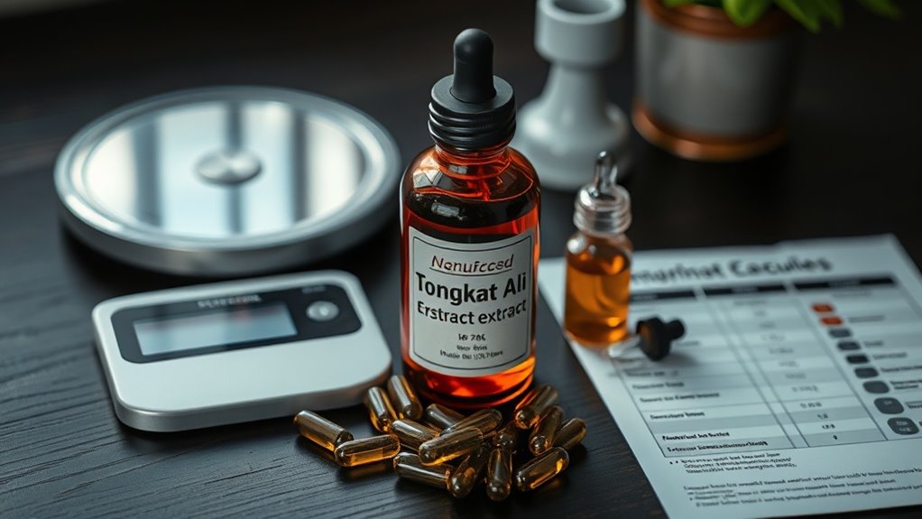 tongkat ali extract purity standards