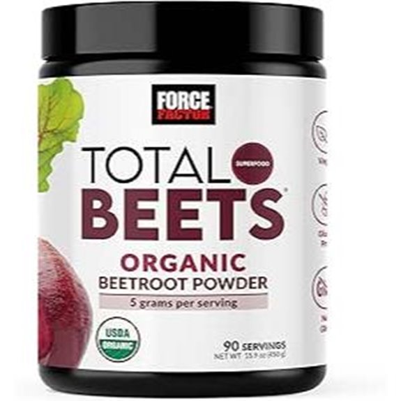 Total Beets Beetroot Powder Superfood Supplement 90 Servings
