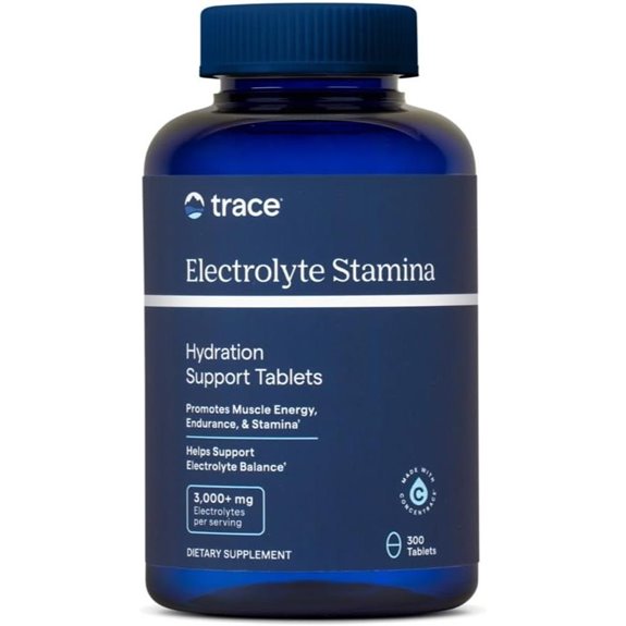 Trace Minerals Electrolyte Stamina - 300 Tablets (50 Servings)