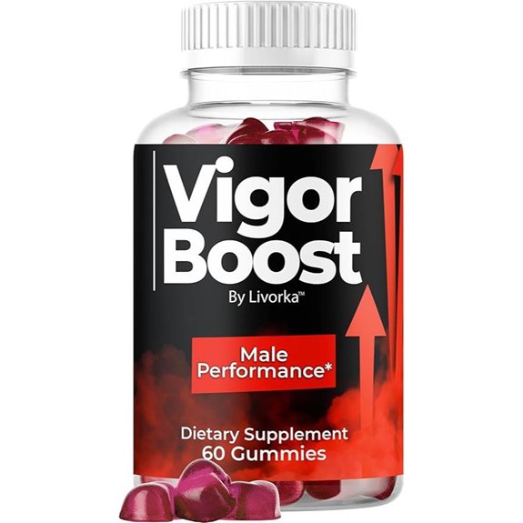 VigorBoost Gummies: All-Natural Wellness Supplement (60)