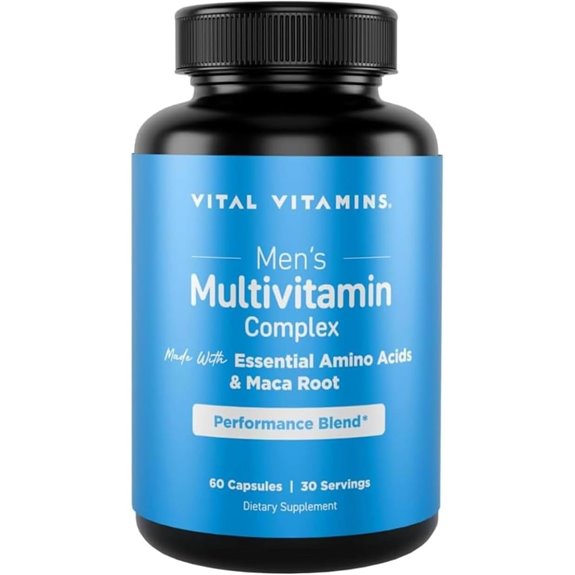 Vital Vitamins Men's Multivitamin with Amino Acids & Maca