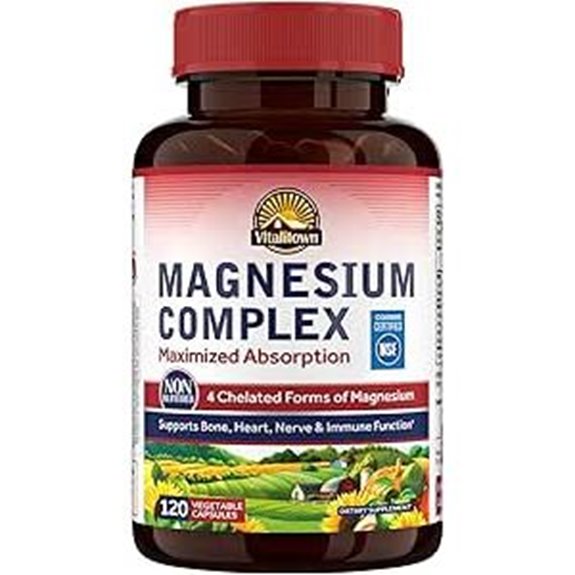 Vitalitown Magnesium Complex Supplement 500mg (120 Capsules)