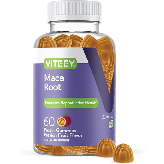Viteey Black Maca Root Gummies for Energy (60)