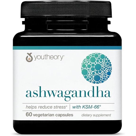Youtheory Ashwagandha 1,000 mg Stress Support (60)