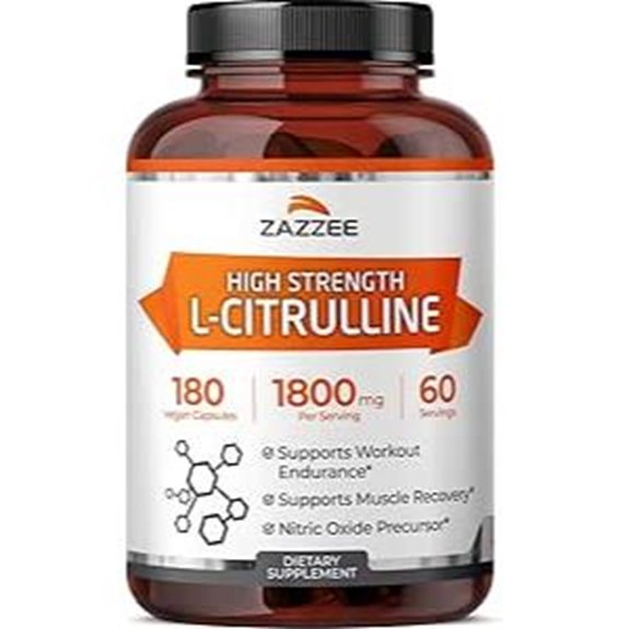 Zazzee L-Citrulline Nitric Oxide Booster (1800 mg)