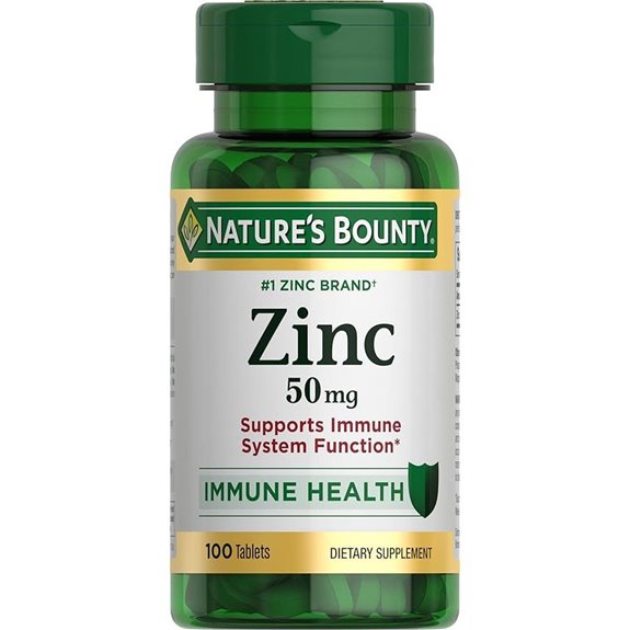 Nature’s Bounty Zinc 50mg - Immune & Antioxidant Support